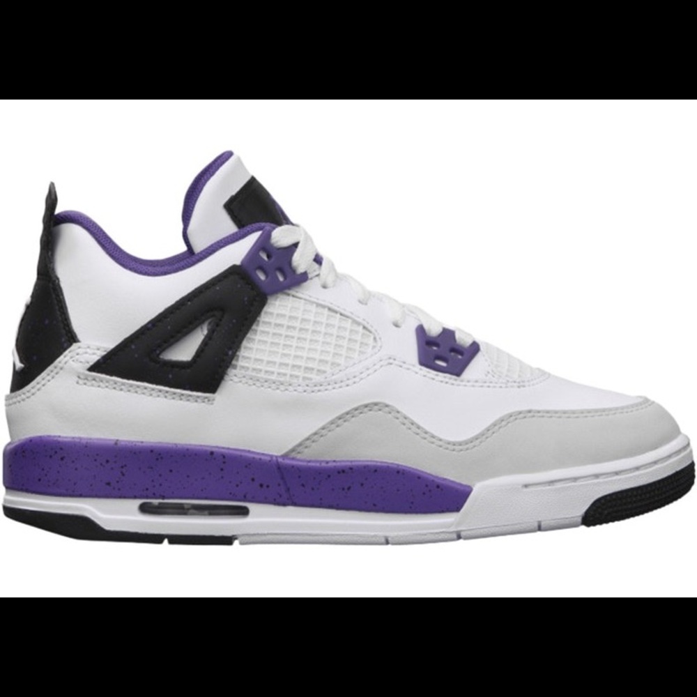 Air Jordan Retro 4 Ultraviolet Preschool size 2.5